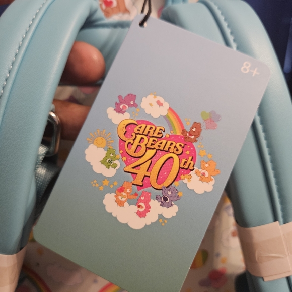 Loungefly Carebear 40th anniversary celebration backpack - Picture 3 of 6